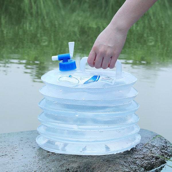 Collapsible Water Container with Spigot (5L) - DMC Wholesale