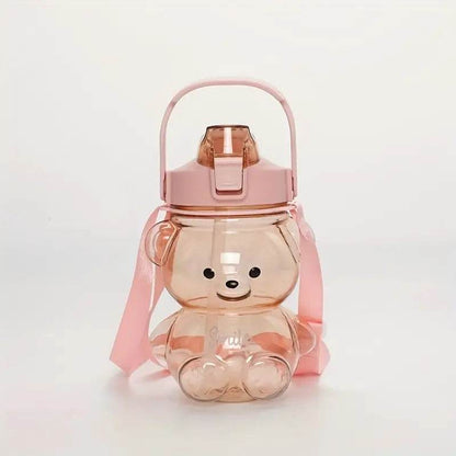 Large Capacity Cute Bear Water Bottle (1.4L) - DMC Wholesale