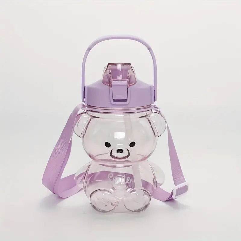 Large Capacity Cute Bear Water Bottle (1.4L) - DMC Wholesale