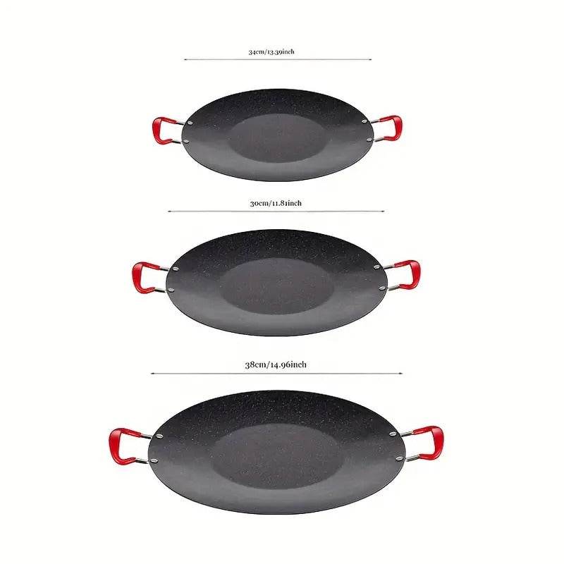 Steel Plate Multi Griddle (38cm) - DMC Wholesale