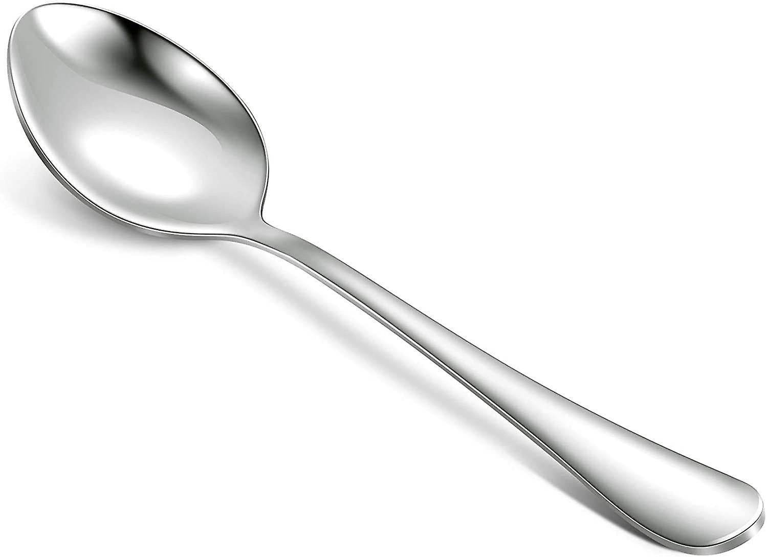Stainless Steel Dessert Spoon Set (6 pcs) - DMC Wholesale