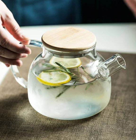 Elegant High Borosilicate Glass Water Jug (1.5L) - DMC Wholesale