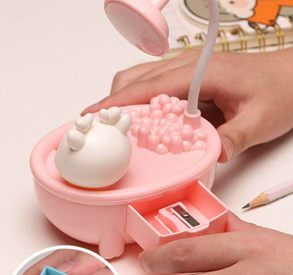 3in1 Unicorn Table Lamp And Pen Stand - DMC Wholesale