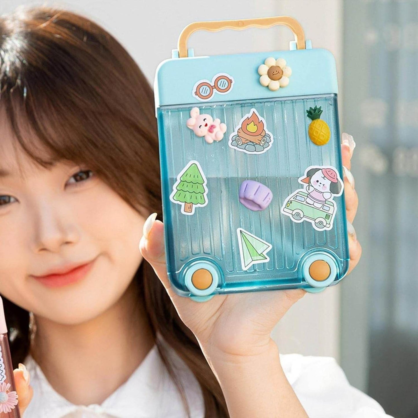 Funky Suitcase Wattle Bottle - DMC Wholesale