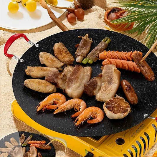 Steel Plate Multi Griddle (30cm) - DMC Wholesale