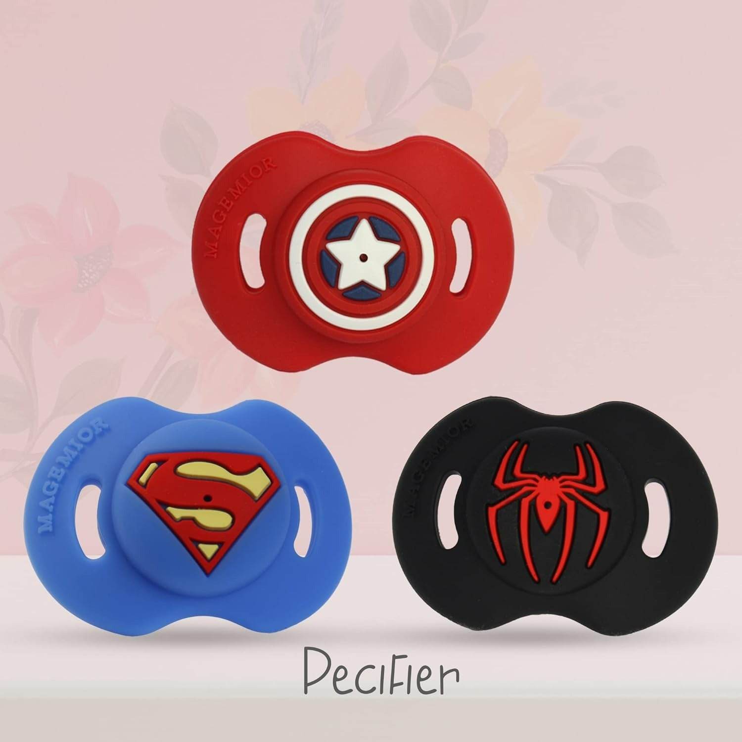 Superhero Pacifier Baby Soother With Unique Shape - DMC Wholesale