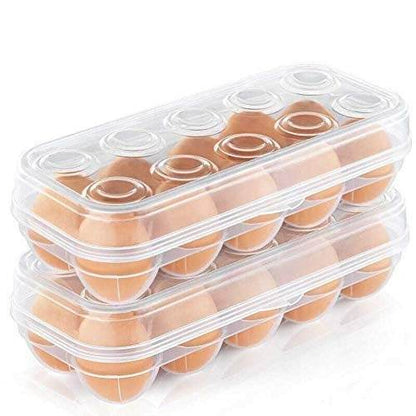 Single Layer Refrigerator Egg Storage Tray (10 Eggs) - DMC Wholesale