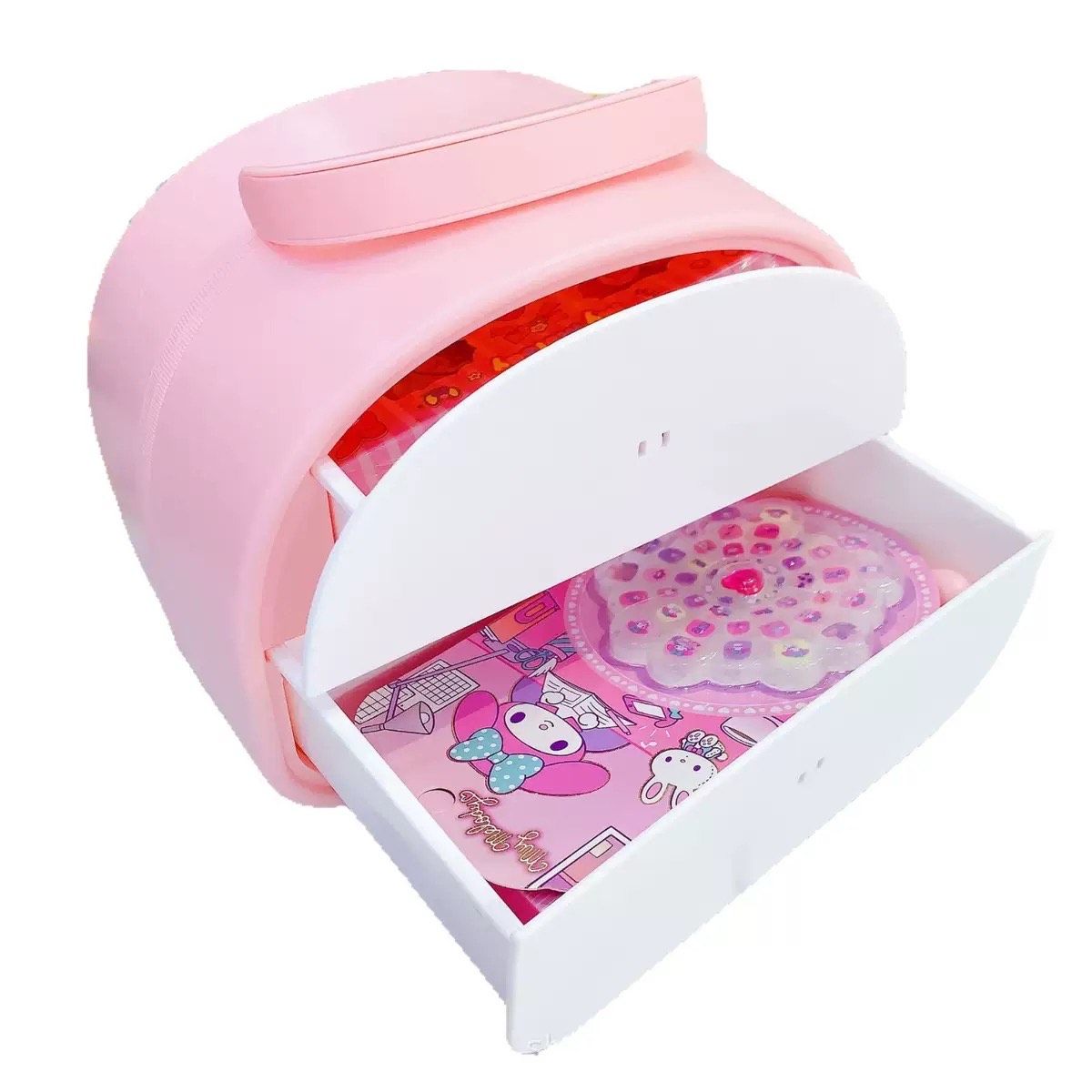 Mini Suitcase Storage Box (2 Tier)