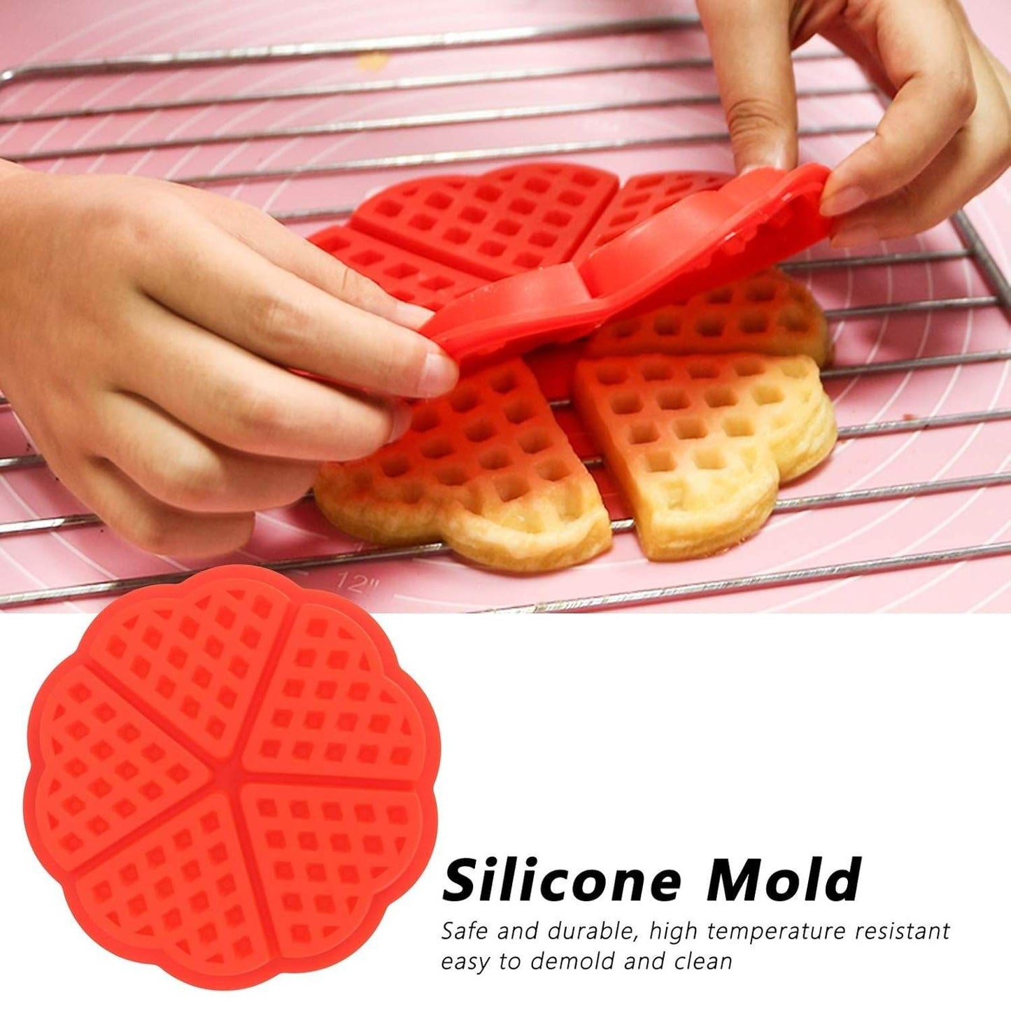 Silicone Baking Waffle Mold - DMC Wholesale