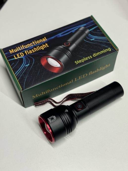 Rechargeable LED Flashlight - DMC Wholesale