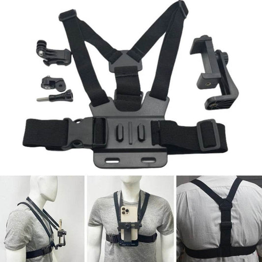 Camera Chest Harness with Adjustable Holder - DMC Wholesale