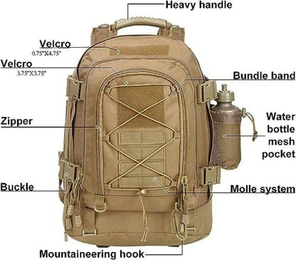 Outdoor Camo Tactical Backpack - DMC Wholesale