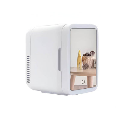 Indoor Mini Beauty Bar Fridge with LED Mirror (75W)(4L) - DMC Wholesale