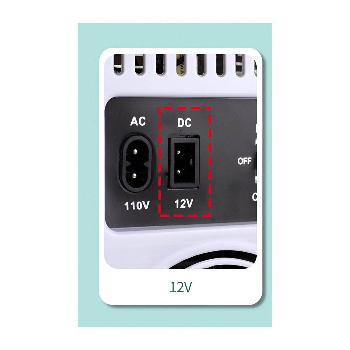 Indoor Mini Beauty Bar Fridge with LED Mirror (75W)(4L) - DMC Wholesale