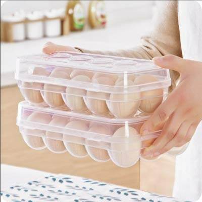 Single Layer Refrigerator Egg Storage Tray (10 Eggs) - DMC Wholesale
