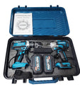 Rechargeable Hammer Drill and Impact Wrench Set (68V)(2 Batteries)