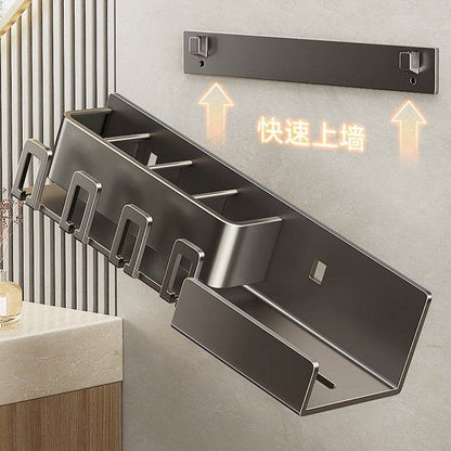 Tissue Box Wall-Mounted Bathroom Organiser (2 Compartment) - DMC Wholesale