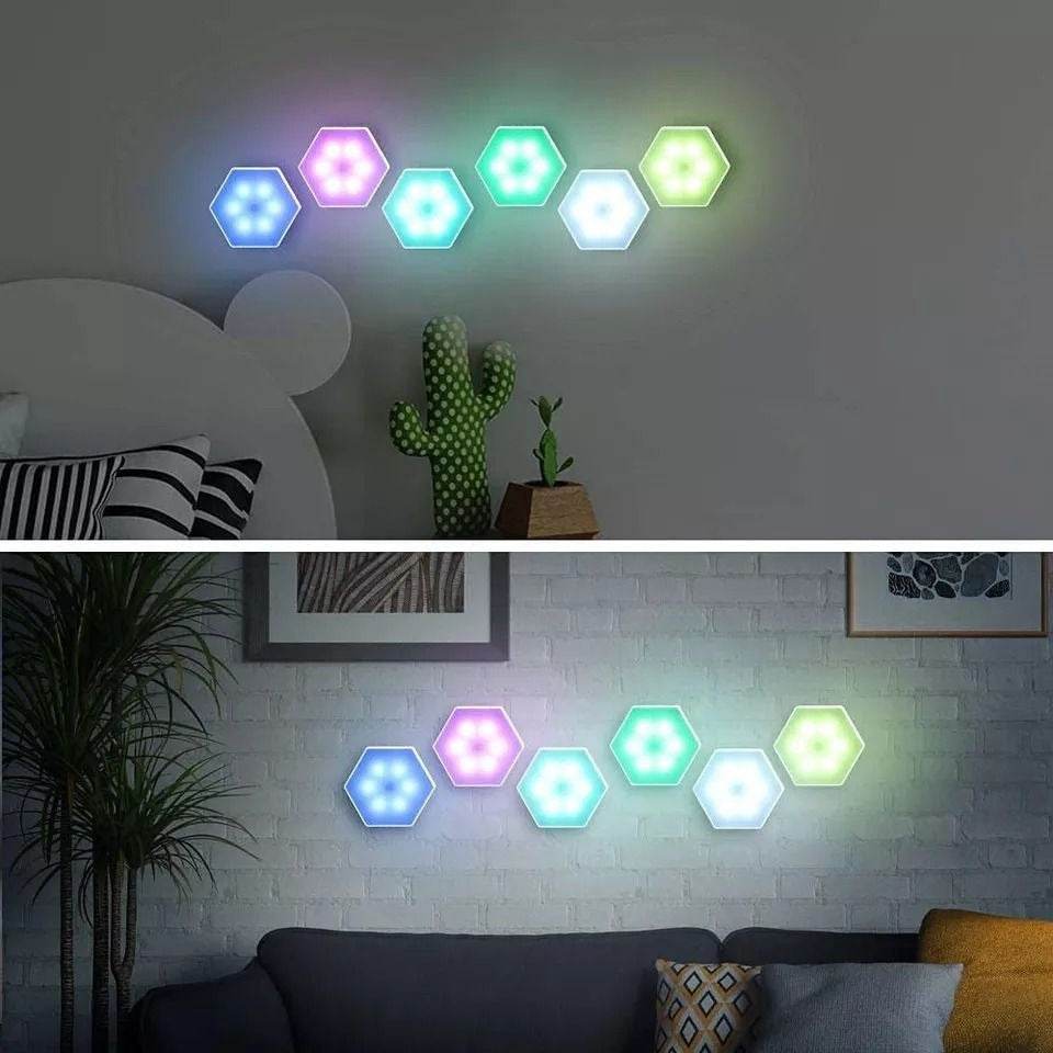 LED Tap Lights With Remote (Battery Operated)(6pcs) - DMC Wholesale