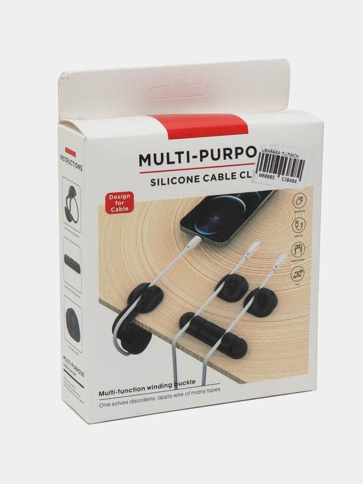 Multi-Purpose Silicone Cable Clips Set - DMC Wholesale