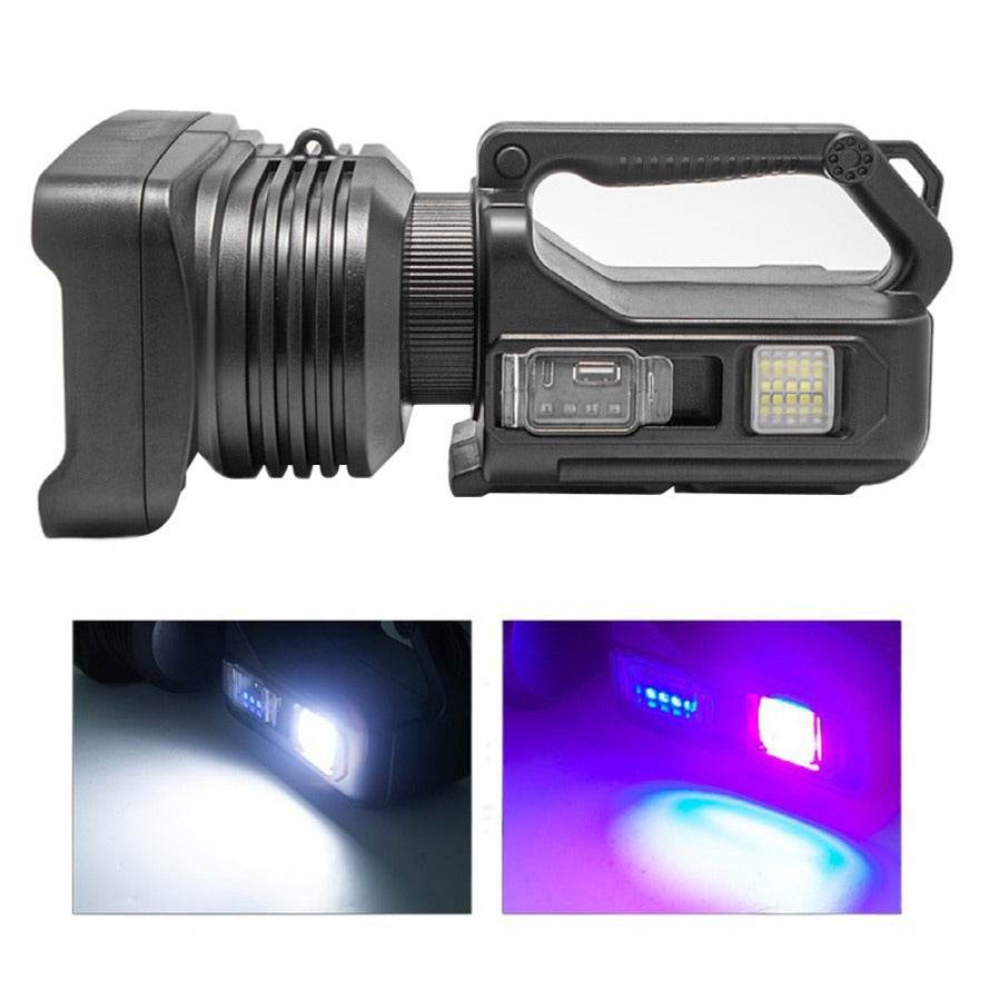 Multifunctional LED High Power Searchlight With Power Bank - DMC Wholesale