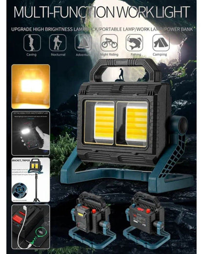 Work And Flood Spotlight (Rechargeable) - DMC Wholesale