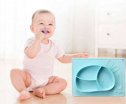 Silicone Dinner Plate For Little Ones - Alt View
