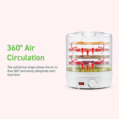 Supersonic Electric Food Dehydrator (5 Tray)