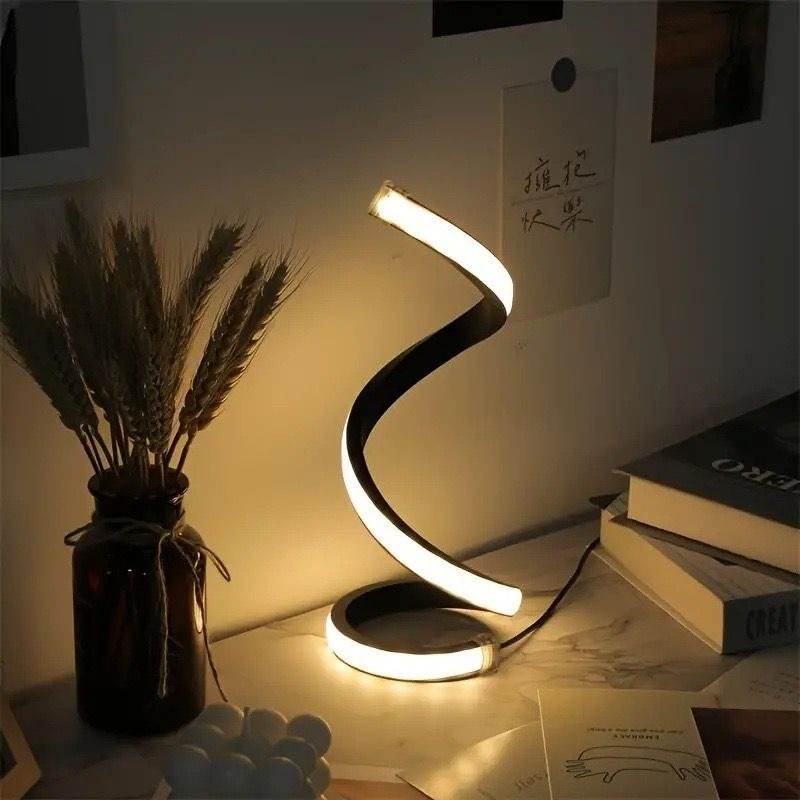 Dimmable Spiral LED Table Lamp - DMC Wholesale