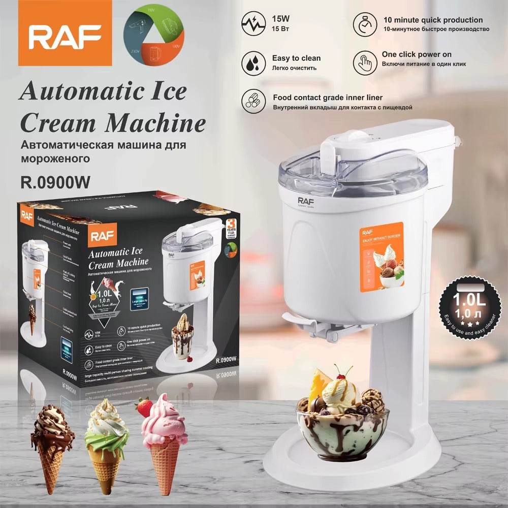 1L Electric Sorbet Gelato Automatic Ice Cream Maker - DMC Wholesale