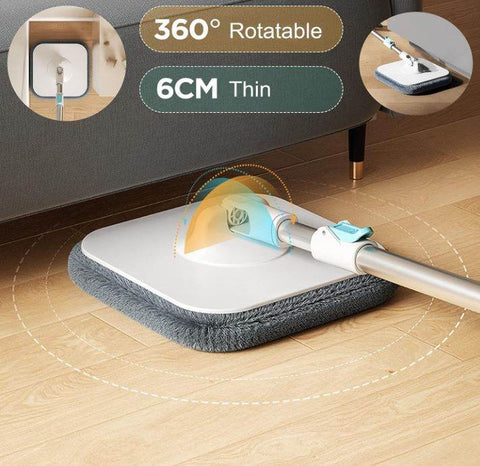 Microfiber Spin Mop & Bucket Floor Cleaning System - Alt View