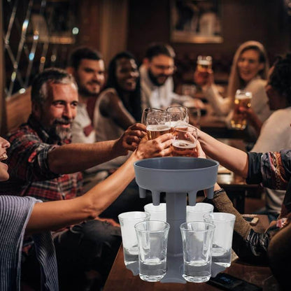 Liquor Shot Dispenser (8pcs)(Grey) - DMC Wholesale