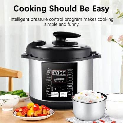 Silver Crest 6L Digital Smart Pressure Cooker - Alt View