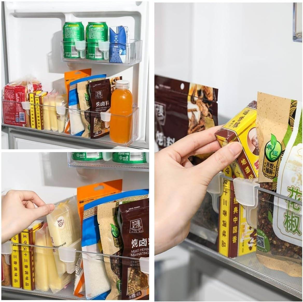 Adjustable Refrigerator Space Dividers (4 pcs) - DMC Wholesale