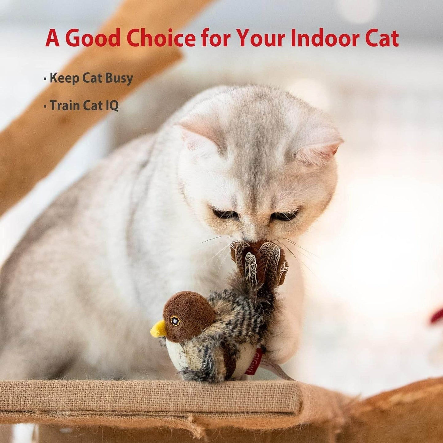 Interactive Electronic Bird Toy For Cats - DMC Wholesale