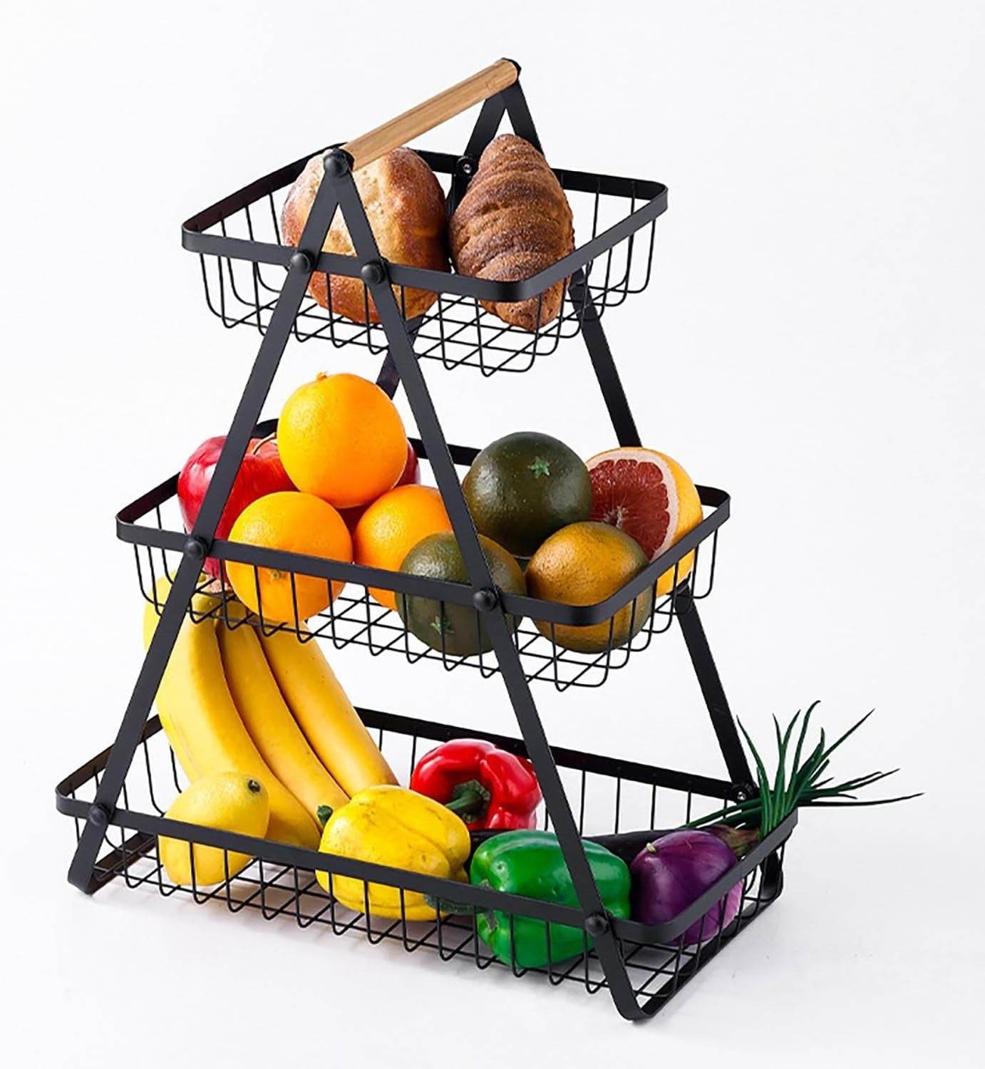 Fruit Stack Rack (3 Tier) - DMC Wholesale