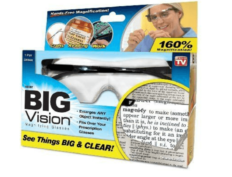 Big Vision Magnifying Glasses (160% Magnification) - DMC Wholesale