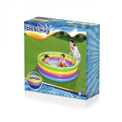 Bestway Colourful Circular Swimming Pool (1.57m)