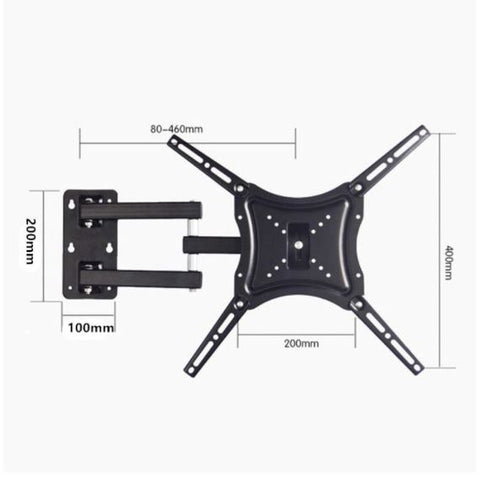 Full Motion TV Bracket (32-55inch) - Alt View