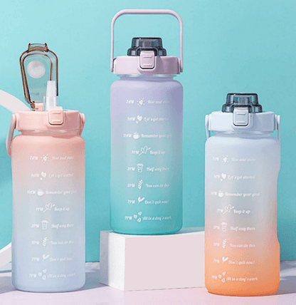 Motivational Water Bottle (2L) - DMC Wholesale