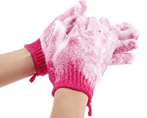 Exfoliating Spa Bath Glove (2 pcs) - Alt View