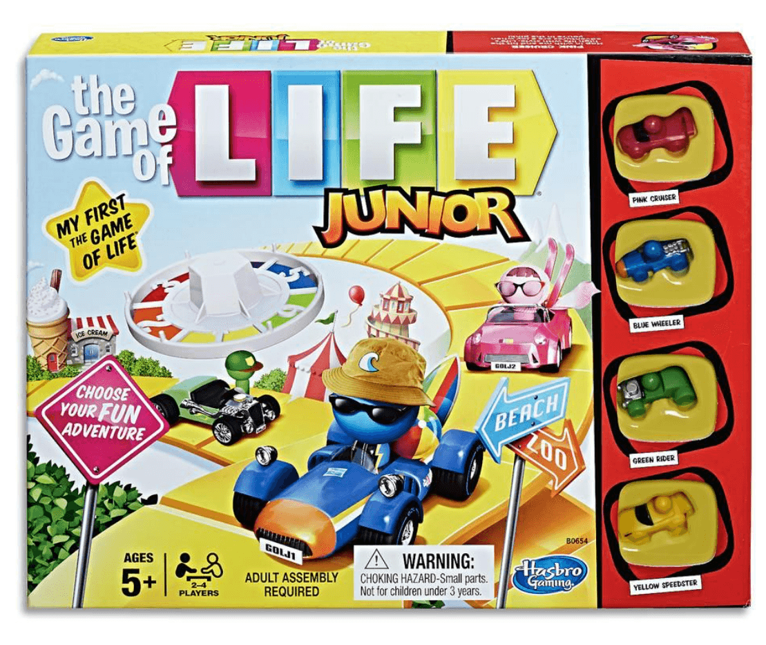 The Game of Life Junior Board Game - DMC Wholesale