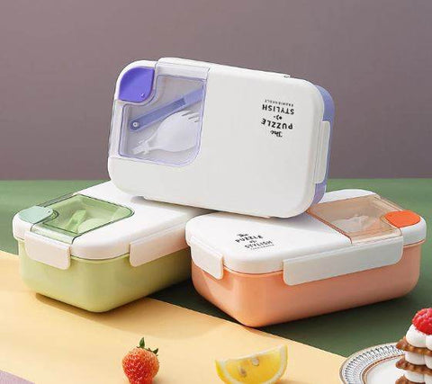 Microwaveable Lunch Box (Double Layer) - Alt View