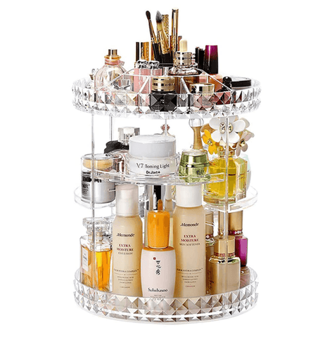 360 Degree Rotating Cosmetics Organiser - Alt View