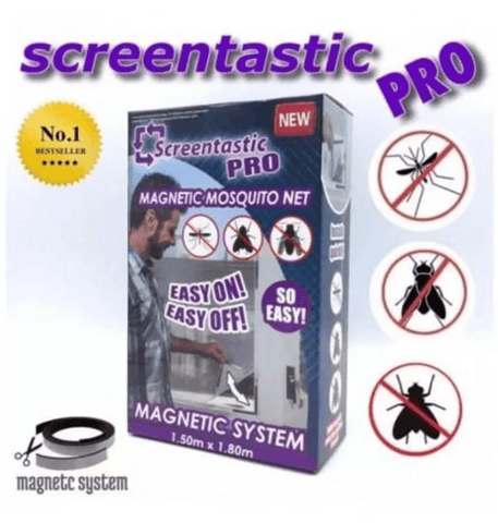 Screentastic Pro Magnetic Mosquito Net - Alt View