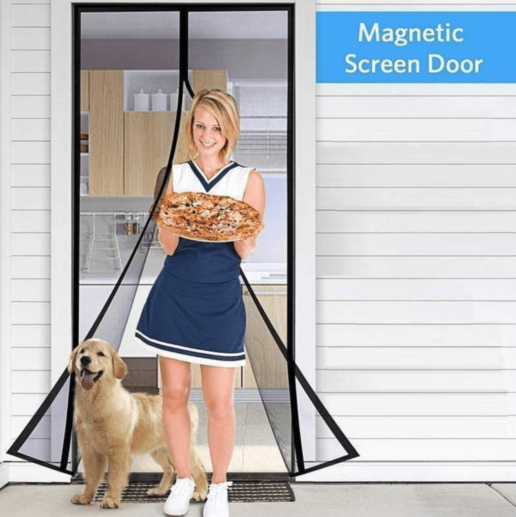 Magic Mesh Magnetic Hands Free Screen Door - DMC Wholesale