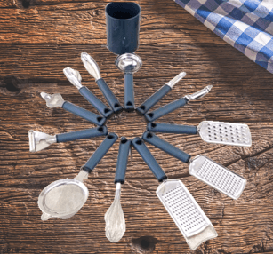 Kitchen Utensil Set (12 pcs) - DMC Wholesale