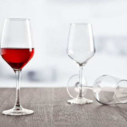 Larger Wine Glasses (Clear)(6 pcs) - DMC Wholesale