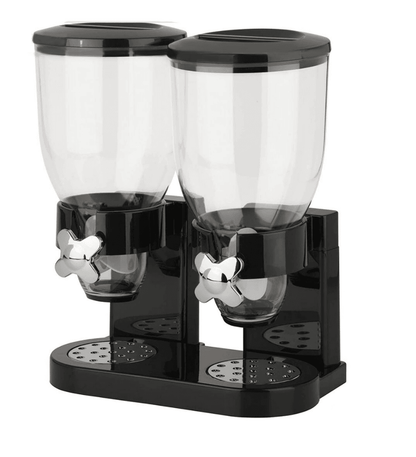 Double Barrel Cereal Dispenser (2L) - DMC Wholesale
