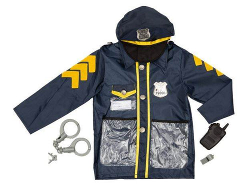 Police Officer Costume for Children - Alt View