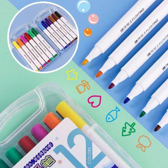 Floating Magical Water Painting Pens (12 pcs) - DMC Wholesale